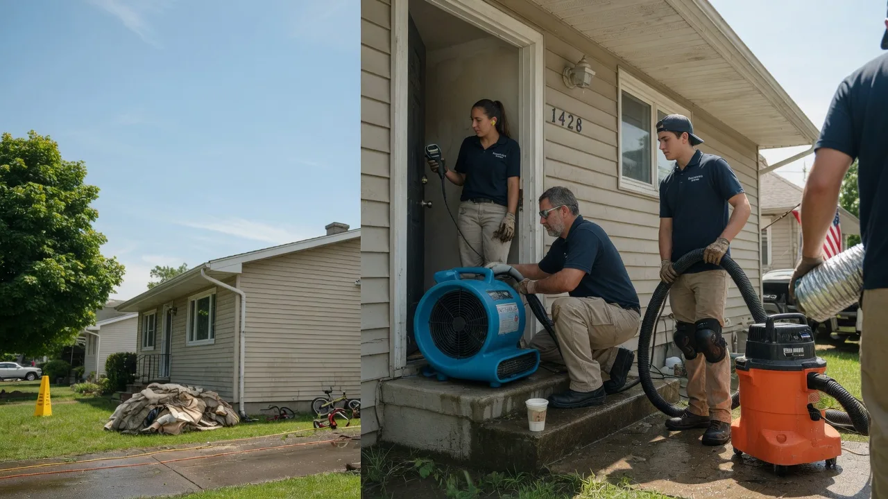 Water Damage Restoration in Harmony, PA near me